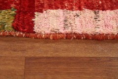 Abstract Moroccan Area Rug 5×8 Hand-knotted Wool Oriental Carpet for Any Room