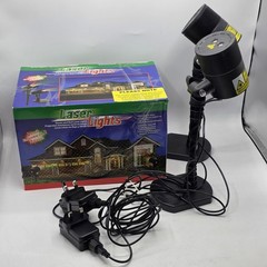 Laser Lights 2 Pack Green Red Laser Projection Christmas Rotate Static Tested