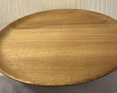 Myrtlewood 10.25 X 10.25 Serving Platter Plate Salem Oregon Holy Land Preowned