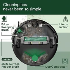 iRobot Roomba 205 DustCompactor Vacuum – Auto-Compacts, LiDAR, Alexa, 60-Day Bin