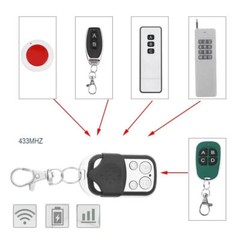 Universal Cloning Electric Gate Door Garage Remote Control Key Fob 433mhz Cloner