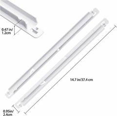 Meat Pan Hanger Compatible with Frigidaire Refrigerator 240356501 240365401