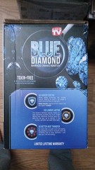NEW Blue Diamond Toxin-Free Ceramic Nonstick Cookware Set – Blue (12 Piece)