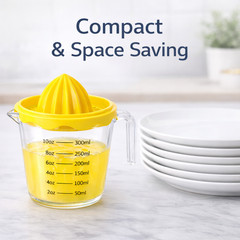 Orange Lemon and Lime Juicer and Reamer Squeezer and Strain Measured Amounts
