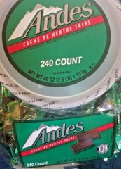THIN MINTS/ TOOTSIE ROLL, ANDES CRÈME DE MENTHE INDIVIDUALLY WRAPPED, 240 COUNT