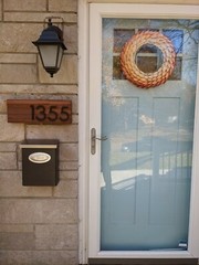 4 inch Modern House Address Numbers Letters, color choices