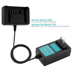 18V Charger for HITACHI Li-ion Battery BSL1815X BSL1825 BSL1830 330139 330067