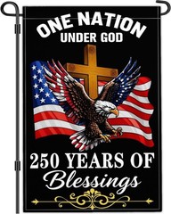 250 Year American Anniversary Garden Flag 250th Anniversary USA Flag Patriotic 4