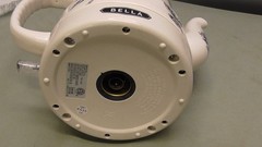 BELLA Electric Ceramic 1.5 L Tea Kettle Model KE7937-A White / Black Floral