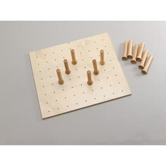 0.62 In. H X 24.25 In. W X 21.25 In. D Small Wood Peg Board Drawer Insert