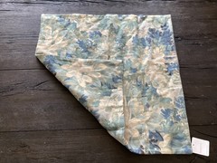 New Pottery Barn Green Lush Botanical Multicolor 24” Pillow Cover blue floral