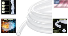 3.3FT Pure Silicone Tubing 5/8″ ID x 3/4″ OD – High Temp for Hot Water & More