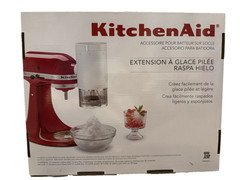 Kitchenaid Shaved Ice Attachment with 8 Molds & Stainless Steel Blade