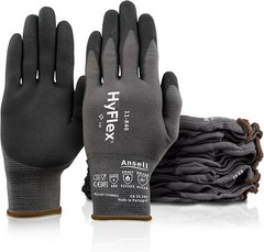 Ansell 11-840 Ergonomic Abras-Resistant Nylon Spandex Nitrile