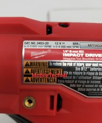 Milwaukee M12 FUEL 1/4″ Impact Driver 3453-20+ 4.0Ah Battery Charger Kit GEN 3
