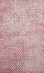 Pink Modern Abstract Area Rug 5×7 Handmade Wool Carpet for Any Room