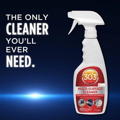 303 Products Multi-Surface Cleaner Spray, Residue-Free Cleaning for Vinyl, Fabri