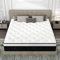 8″10″12″14″ Gel Memory Foam Mattress in a Box Pocket Spring Twin Full Queen King