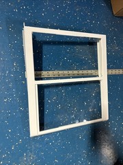 GE FRENCH DOOR REFRIGERATOR GLASS INTERIOR SHELF MODULE GFE26 294D1409P001