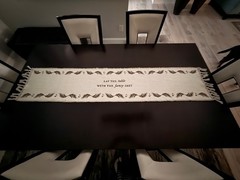 RARE Taylor Swift Tolerate It Woven Table Runner Official Evermore Holiday Merch