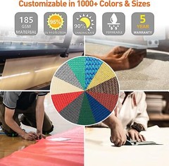 Outdoor Sun Shade Sail Rectangle UV Canopy Sunshade Cover For Garden Pool Yard