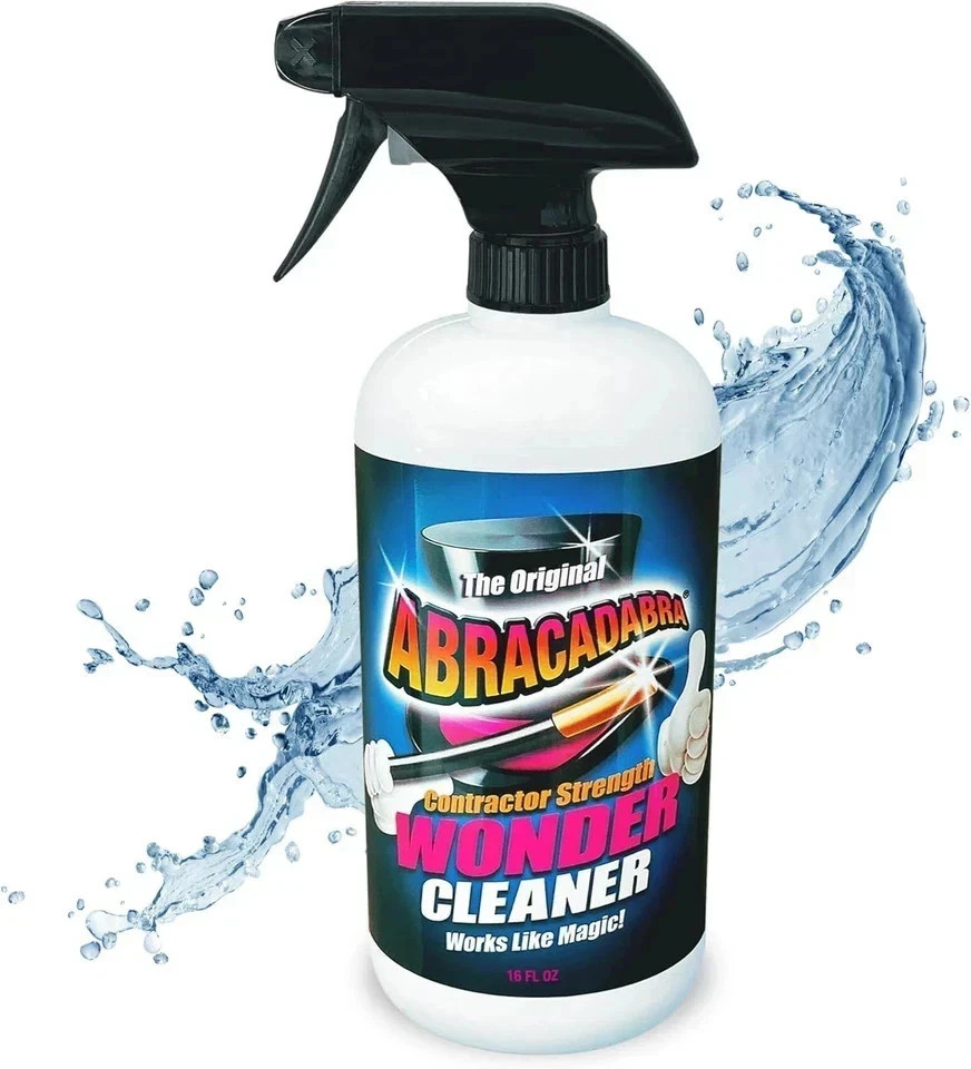 Abracadabra® Wonder Cleaner – 16oz Stain & Adhesive Remover, Safe on Surfaces