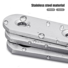 Stainless Steel L-Shaped Bracket Corner Brace 1.5in 90 Degree Angle Corner Lot