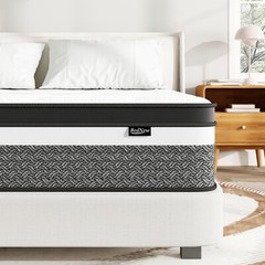 10″ 12″ 14″ Gel Memory Foam Hybrid Queen Mattress Spring Twin Full King in A Box