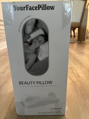 NIB! Your Face Pillow-Back Sleeper, Cervical Neck, Anti-Aging w/ Satin Case