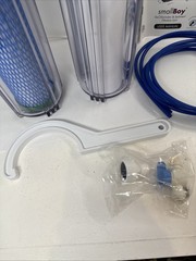 Hydro Logic Small Boy Water Filtration System De-Chlorinator Sediment Filter USA