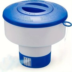 Heavy Duty 7″ Pool Floating Chemical Dispenser Floater for 3″ Chlorine Tablets