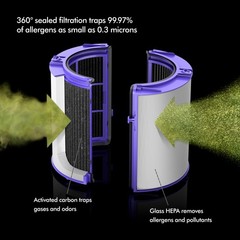 Dyson Pure Humidify+Cool™ Purifying Humidifying Fan PH01 | Black/Nickel |