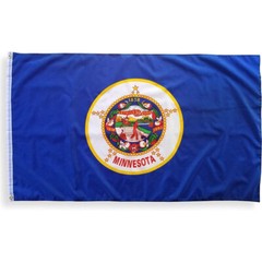 3 x5 Feet State of Minnesota 100D Polyester Flag 3′ x 5′-USA Seller-M1