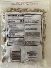 Shelled Walnuts California Grown Product Of USA Selma CA Net Wt 1 Lb X 2