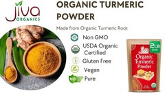 Organic Turmeric Powder 2 LB Bulk Bag – Lab 2 Pound (Pack of 1), Yellow