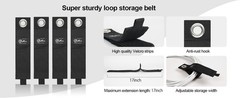 4 pc Heavy Duty Storage Straps cable, cord, & tool Organize Garage Hanger onesnt