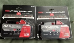 2 X Milwauke 48-11-1880 M18 HIGH OUTPUT 18V 8Ah XC8.0 NewBattery
