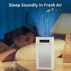 Large Room Air Purifier Home HEPA Washable Filter Air Cleaner for Allergies Pets