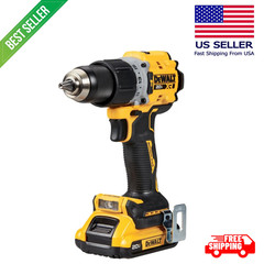 DEWALT 20V MAX Cordless Drill Driver Kit, Electric Drill, Brushless 1/2 Inch