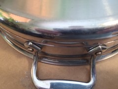 All-Clad Copper Core 5 Qt Sauté Pan Frying Pan Handcrafted in USA