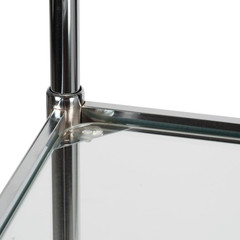 24.25 In. W X 63.5 In. H X 10.75 In. D Silver Over-The-Toilet Storage