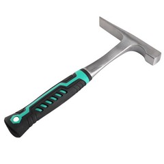 Industrial High Carbon Steel Geological Exploration Hammer,Flat Head Sturdy Tool