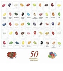 Jelly Belly Jelly Beans 50 Flavors Original 3 Lb Bag Gourmet Real Fruit Juice