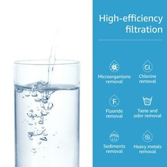 AQUACREST black purification elements and fluoride replacement filter