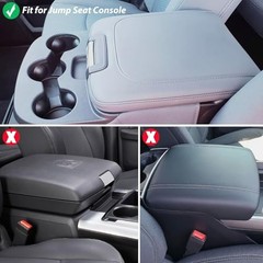 Center Console Cover For 2013-2024 Ram Jump Seat Console Black Neoprene