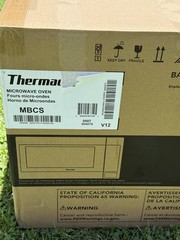 Thermador Masterpiece, Built-In Microwave, 24”, Door Hinge: Stainless MBCS