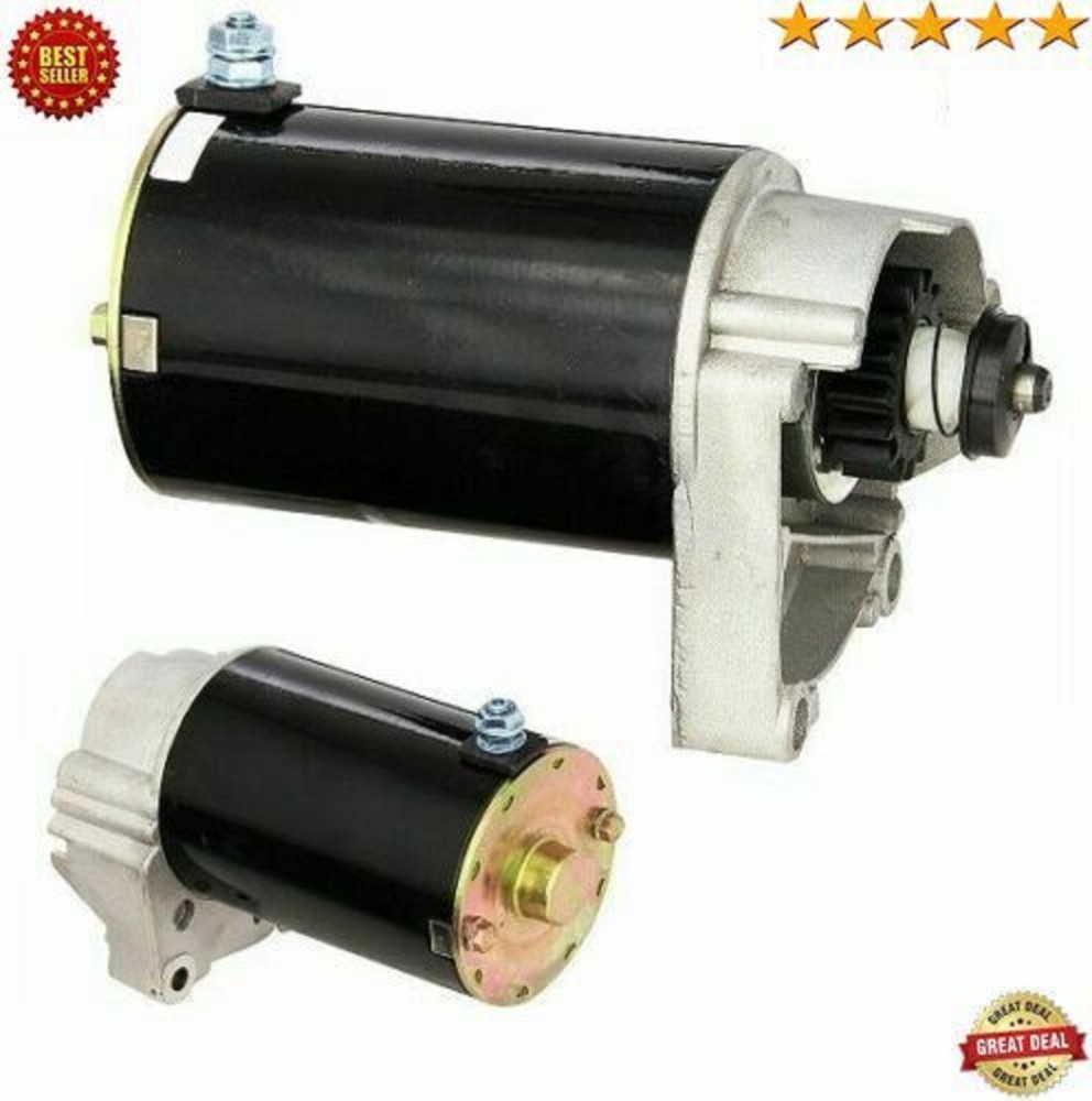 Starter Motor For Briggs Stratton Opposed Cylinder Twin 16 17 18 18.5 19 20 HP