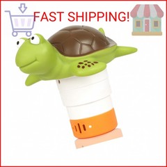 Mini Floating Chlorine Dispenser Holder Fits 1 Inch Chemical Tablets ONLY,Pool C