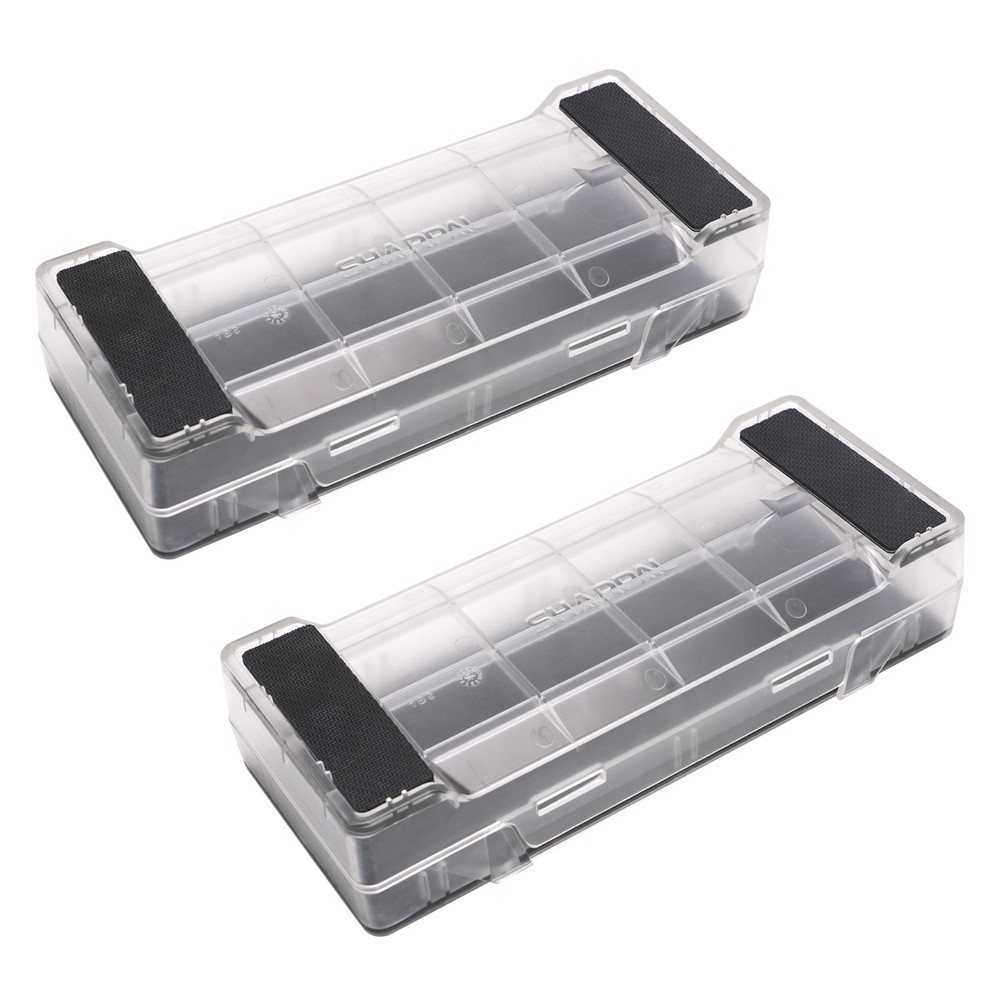 SHARPAL 160H 2PCS Sharpening Stone Holder & Storage Case with Non-Slip Base