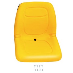 (1) Yellow Seat For John Deere 4X2 4X4 Gator XUV 620i 850D PU #VG11696 #AM121752